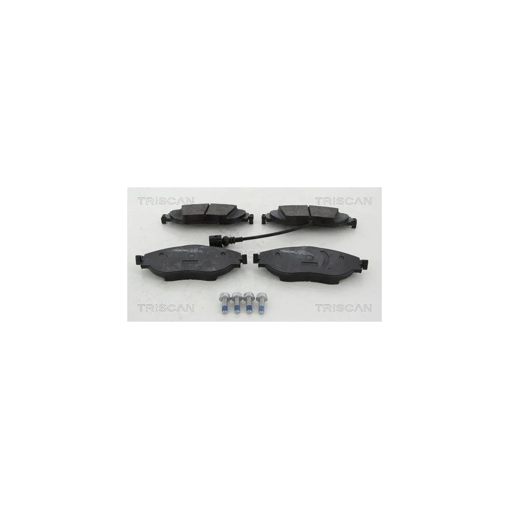 Комплект гальмівних колодок, дискове гальмо TRISCAN 8110 29098 для AUDI SEAT SKODA VW CUPRA, фото №1