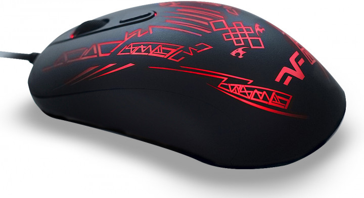 Комп'ютерна миша Frime Black Panther, USB FMP18100, ігровий, 4000dpi, довжина кабелю 2.1m, 4 кнопки, фото №6