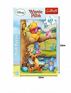 Пазл Trefl Disney Winne The Pooh 17264 60 элементов synthetic.ua - Фото 1