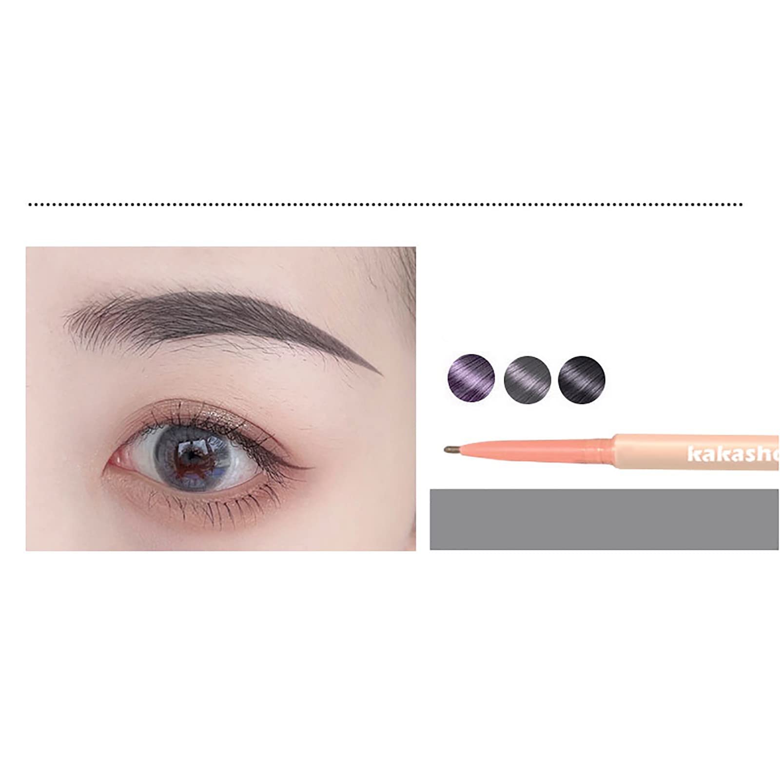 Карандаш для веснушек Faux Freckles Makeup Pen Lifelike Freckles Eyebrow Pencil and Brush натуральный уровень, фото №3