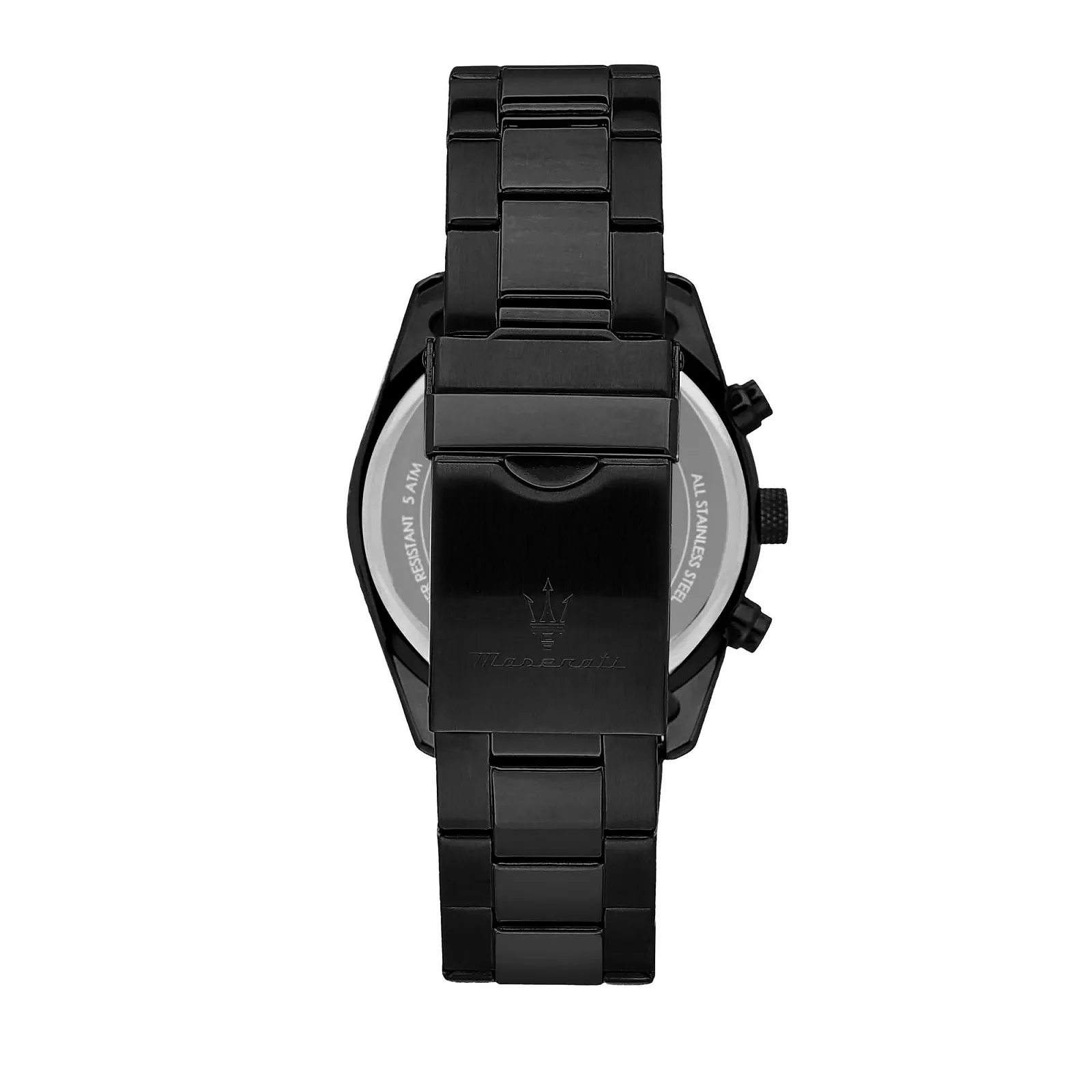 Часы Maserati Attrazione Limited Edition R8853151009 Мужские Многофункциональный дисплей Кварцевый механизм, черный, 43 мм, Спортивный, фото №3 Часы Maserati Attrazione Limited Edition R8853151009 Мужские Многофункциональный дисплей Кварцевый механизм, черный, 43 мм, Спортивный, фото №3