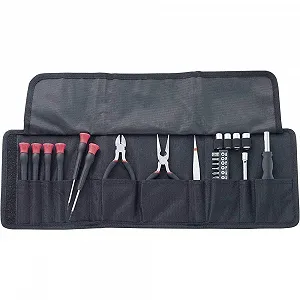 Набор плоскогубцев для электроники и точной механики BASETECH 25 штук - Фото 1