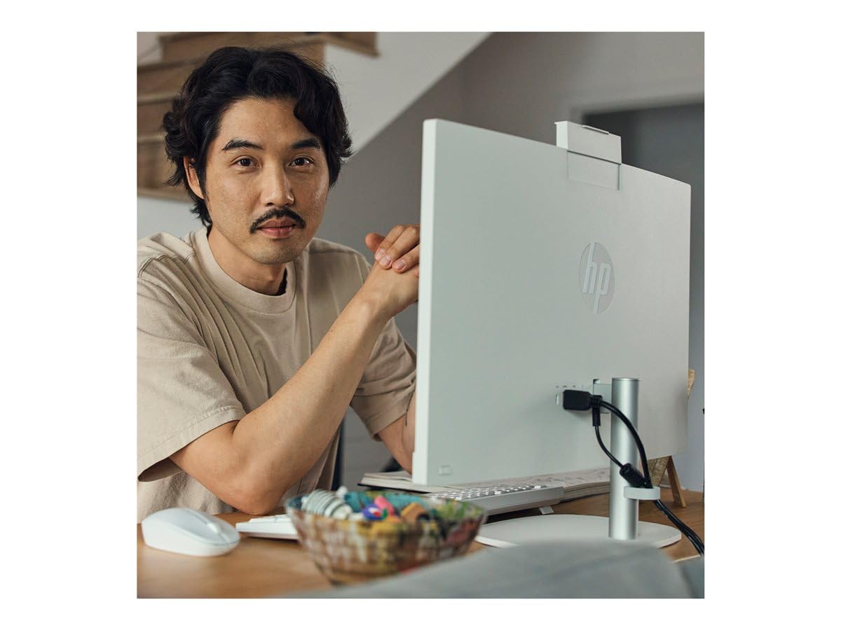 ПК HP All-in-One 23.8" FHD Intel Core i5-1335U 8GB DDR4 512GB SSD Intel Iris Xe Windows 11 Home Білий, фото №5