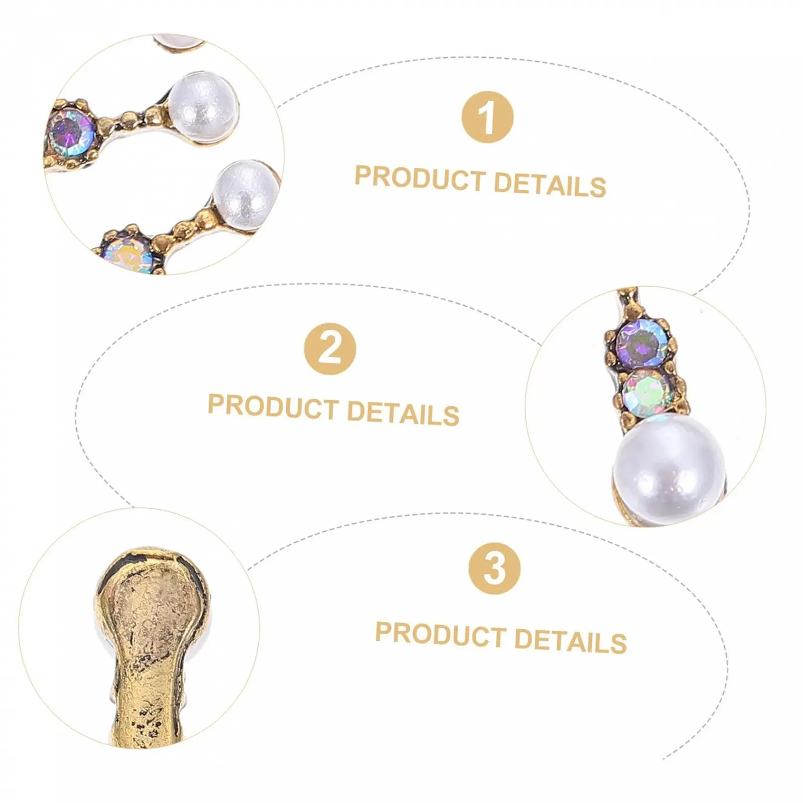 Набор Стразы для ногтей 20 шт., фото №9