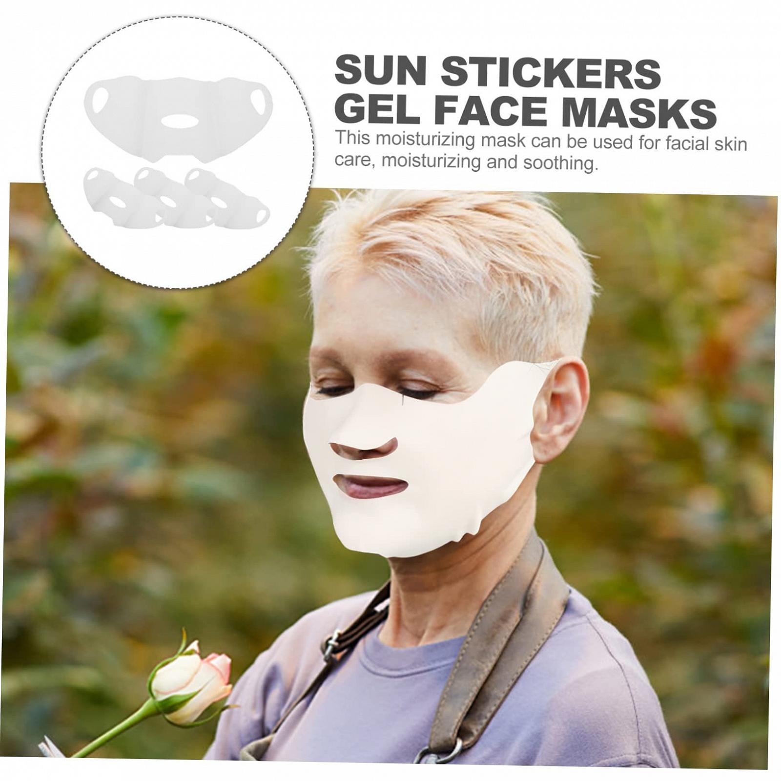 Маска для лица Beaupretty эластичная гелевая, 4 шт, фото №6