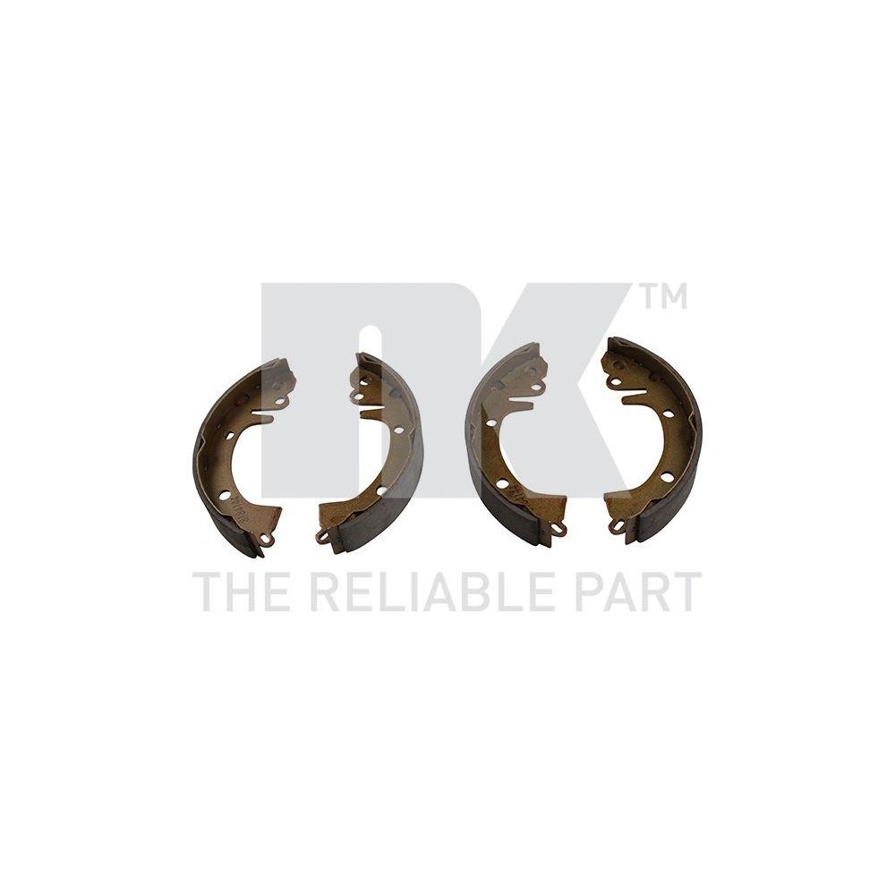 Комплект гальмівних колодок NK 2730336 для MITSUBISHI HYUNDAI, задня вісь, фото №1