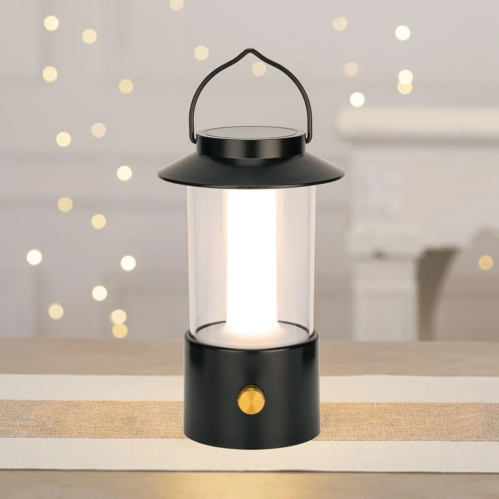 Настільна лампа-ліхтар LED Ideen mit Herz З ручкою Ø 11,5 см Батарейки Таймер, фото №4