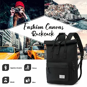 Рюкзак Rolltop Tantomi 15.6 дюйма synthetic.ua - Фото 1