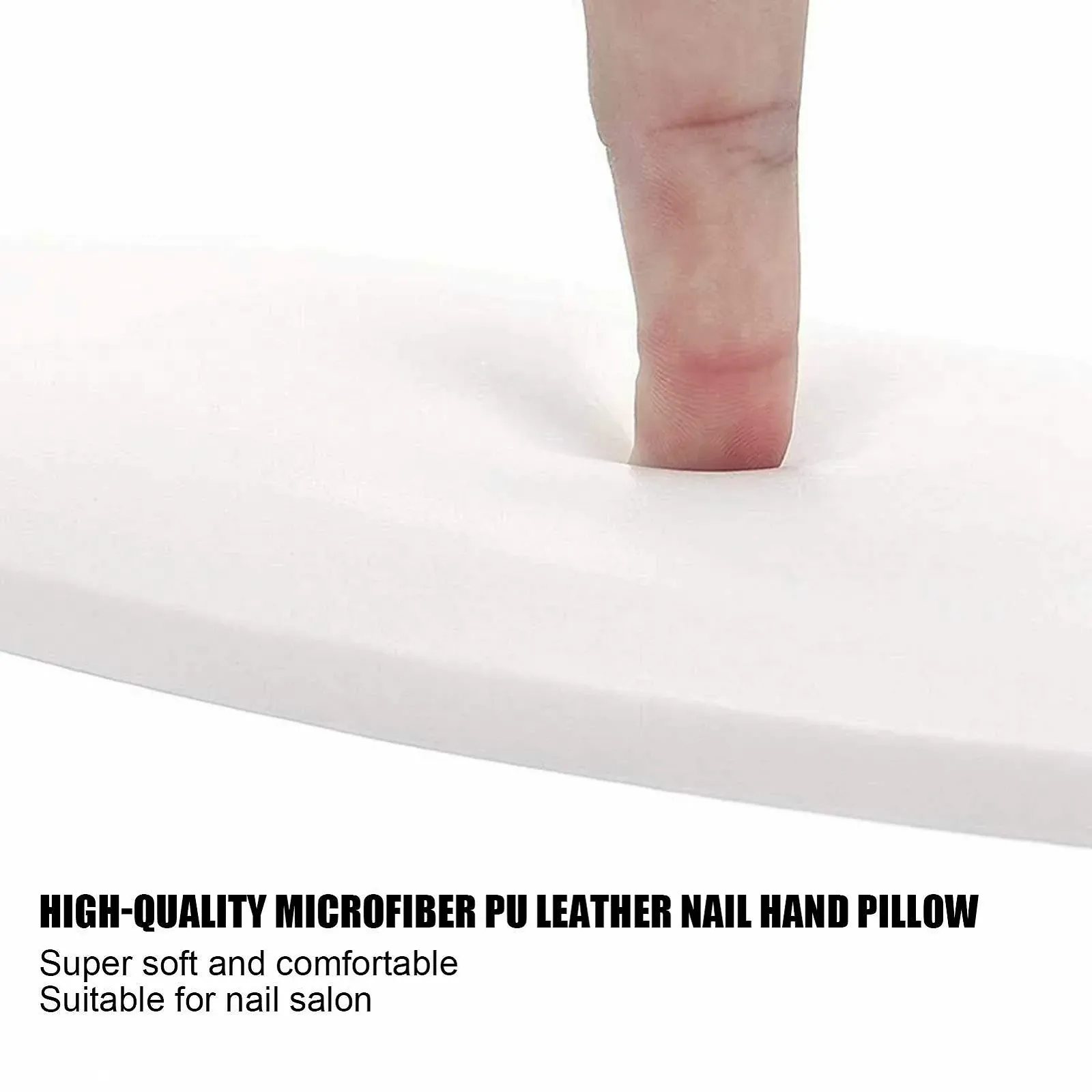 Подставка для рук съемная для маникюра PU кожа с опорой из нержавеющей стали, фото №4