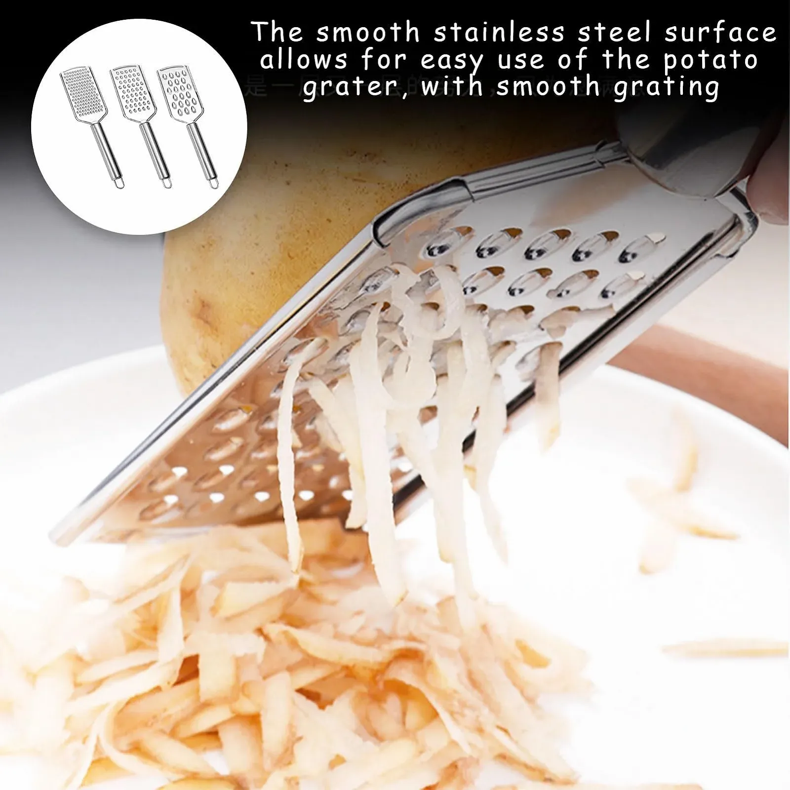 Набір терок 3 шт, Ручна, фото №4