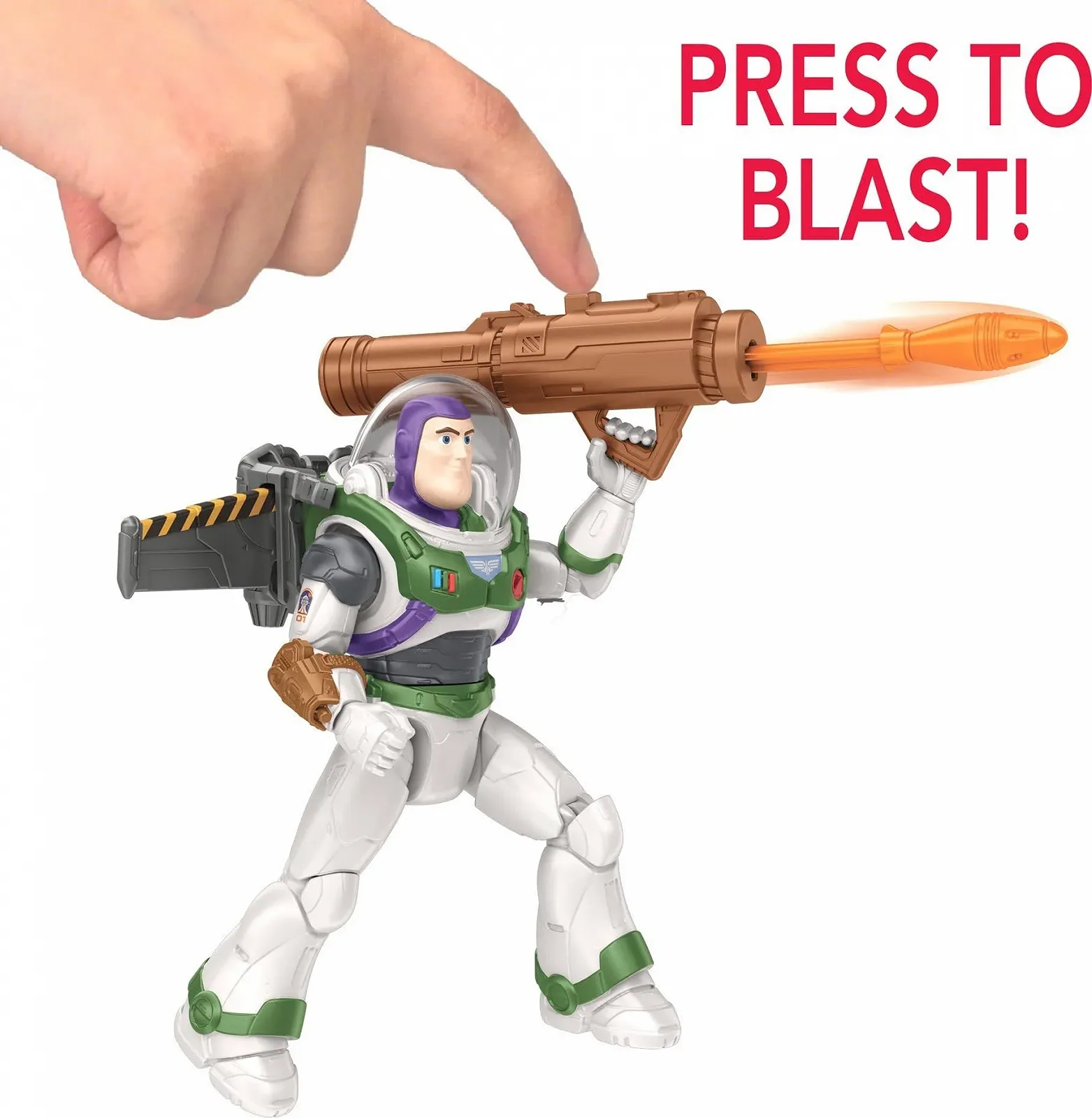 Фигурка Buzz Lightyear HHJ86 с набором Mission Gear 5 дюймов 10 шарнирных соединений, фото №5