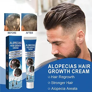 Крем для роста волос Mimoqk, 20 г, натуральный крем для утолщения волос, легкая увлажняющая паста, питательная формула, уход за красотой для мужчин и женщин, поддержка кожи головы, средство для укладки synthetic.ua - Фото 1