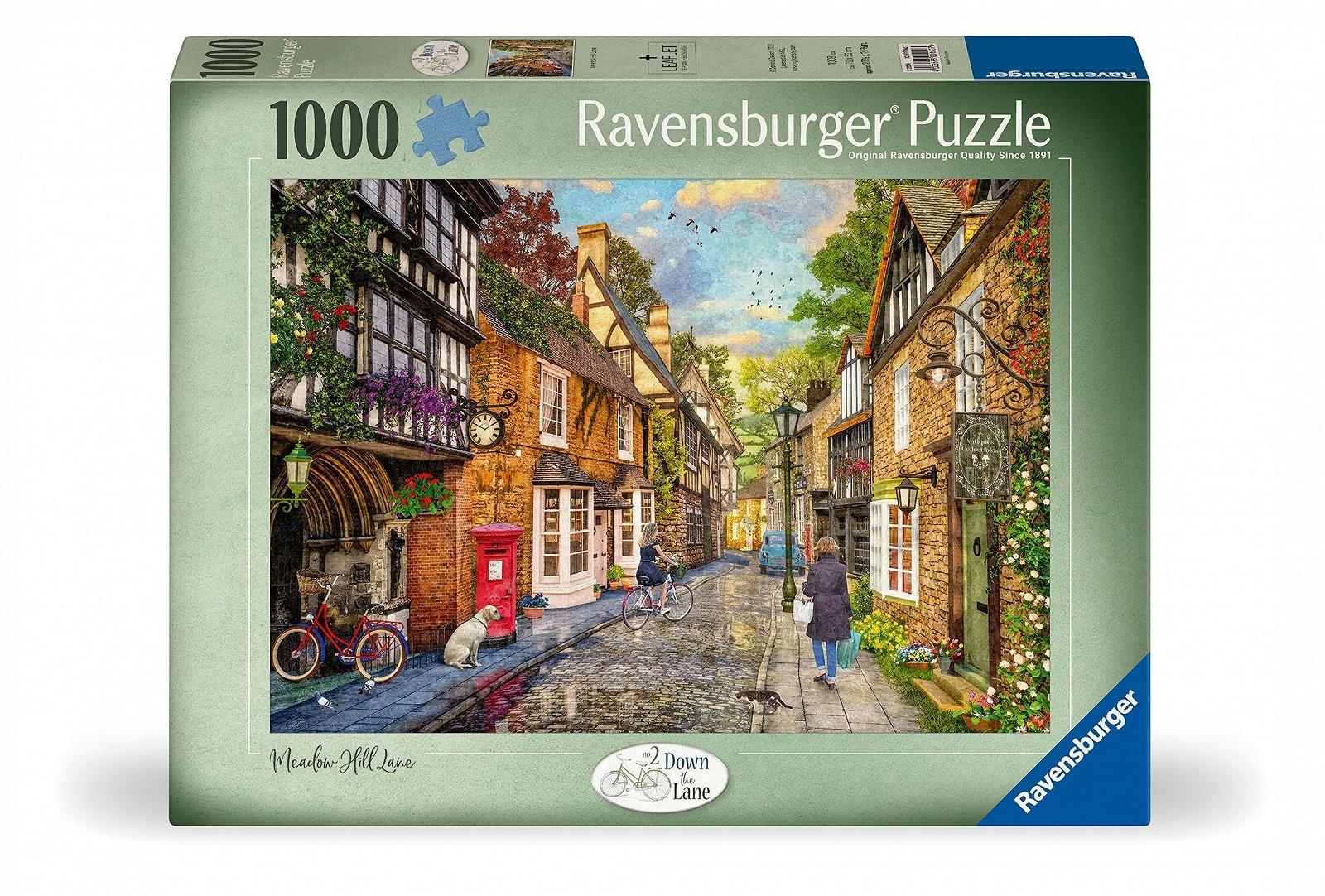 Пазл Ravensburger Nostalgia Meadow Hill Lane 12000160 1000 елементів, фото №1