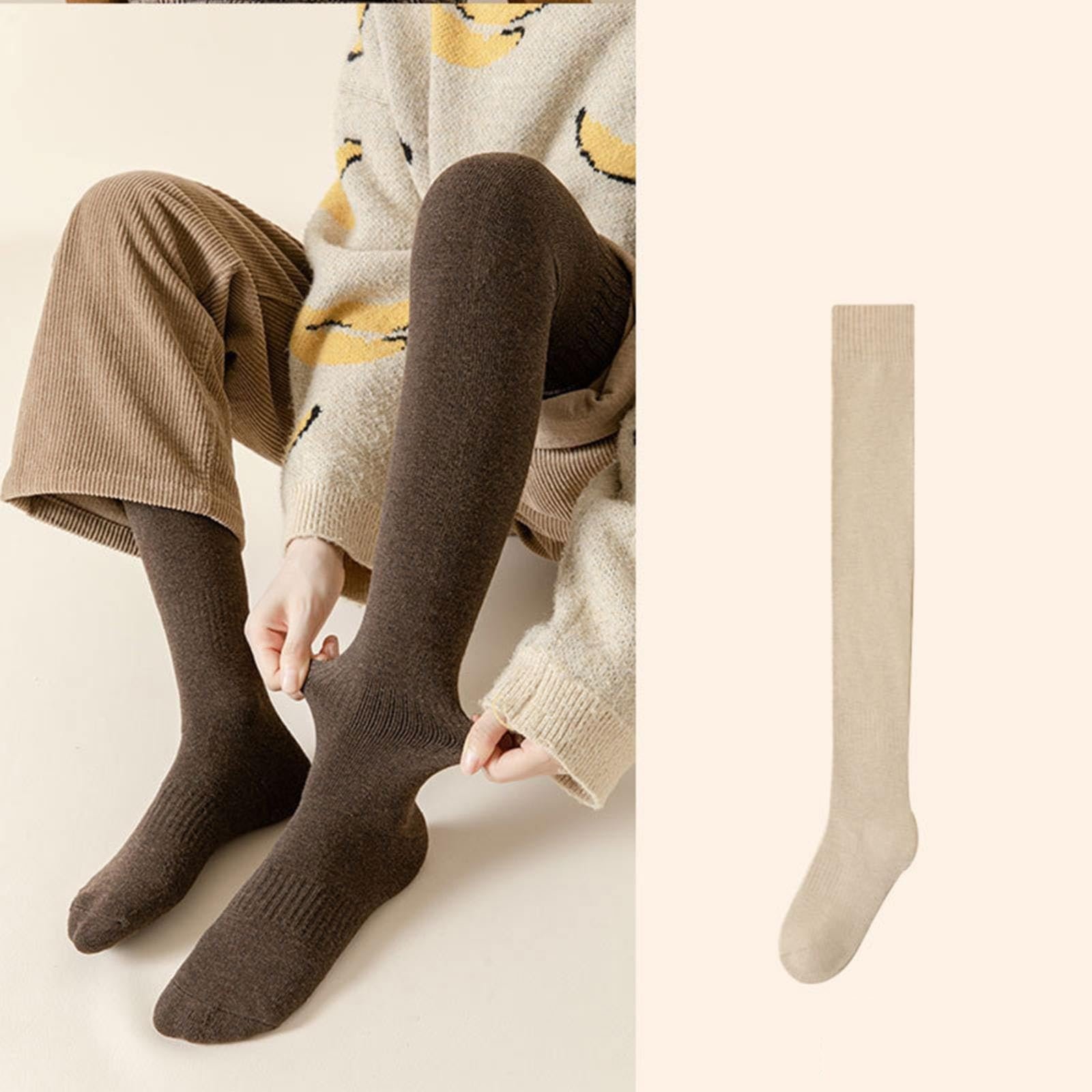 Женские носки средней длины для походов, теплые, зимние, удобные для сапог, женские чулки, гольфы, спортивные носки, компрессионные носки, женские носки без резинки, Oktoberfest, фото №2