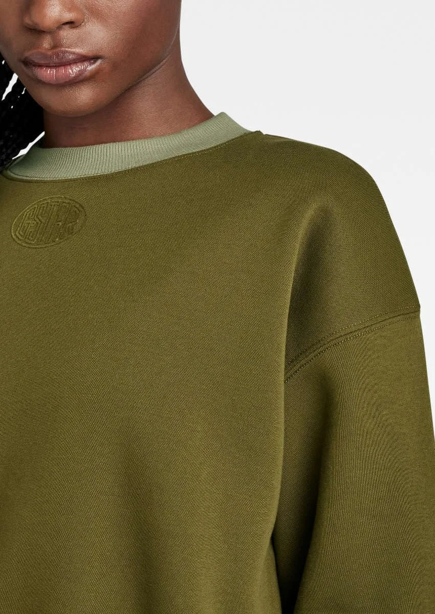 Свитшот G-STAR Badge Logo Oversized женский, фото №6