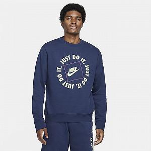Джемпер Nike Sportwear JDI Fleece Crew Da0157-410 S - Фото 1