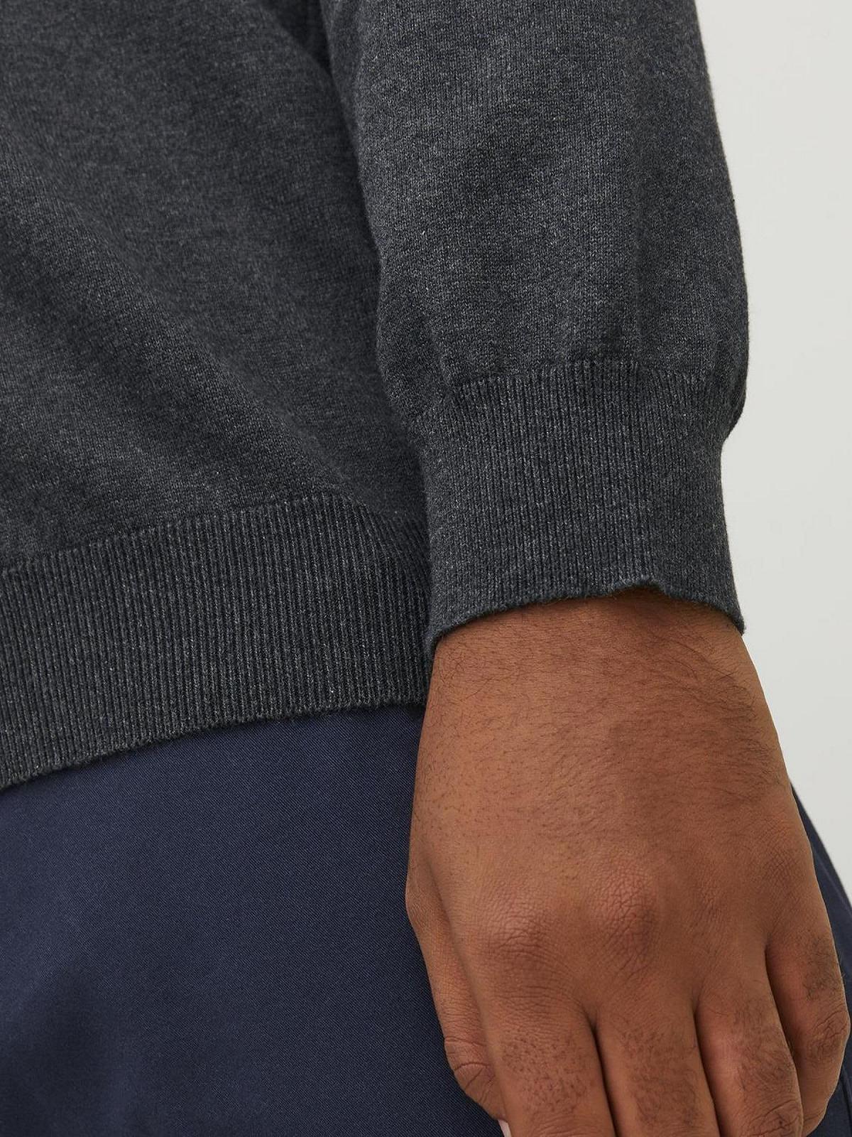 Джемпер в'язаний JACK & JONES Jjebasic Knit Crew Neck Noos Pls чоловічий, фото №5