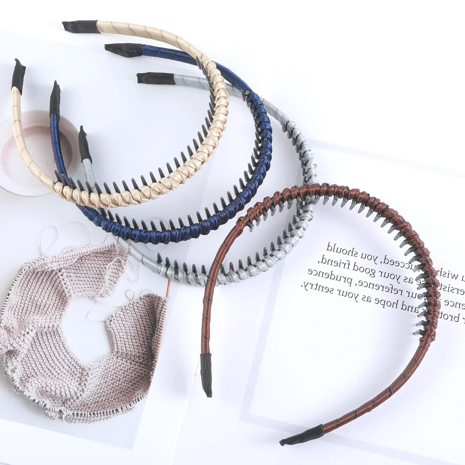 Обруч для волосся, Набір з 4 штук, фото №2