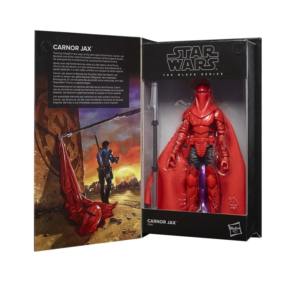 Игровая фигурка Star Wars The Black Series Carnor Jax Lucasfilm Star Wars: Crimson Empire 6 дюймов, фото №1