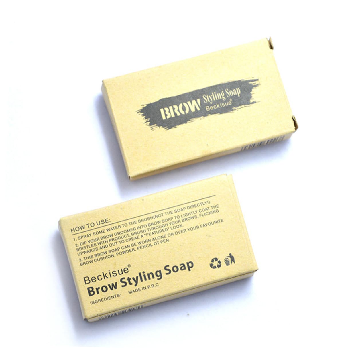 Бальзам POPETPOP Jade-Haarschmuck Augenbrauenseife 2St, фото №7