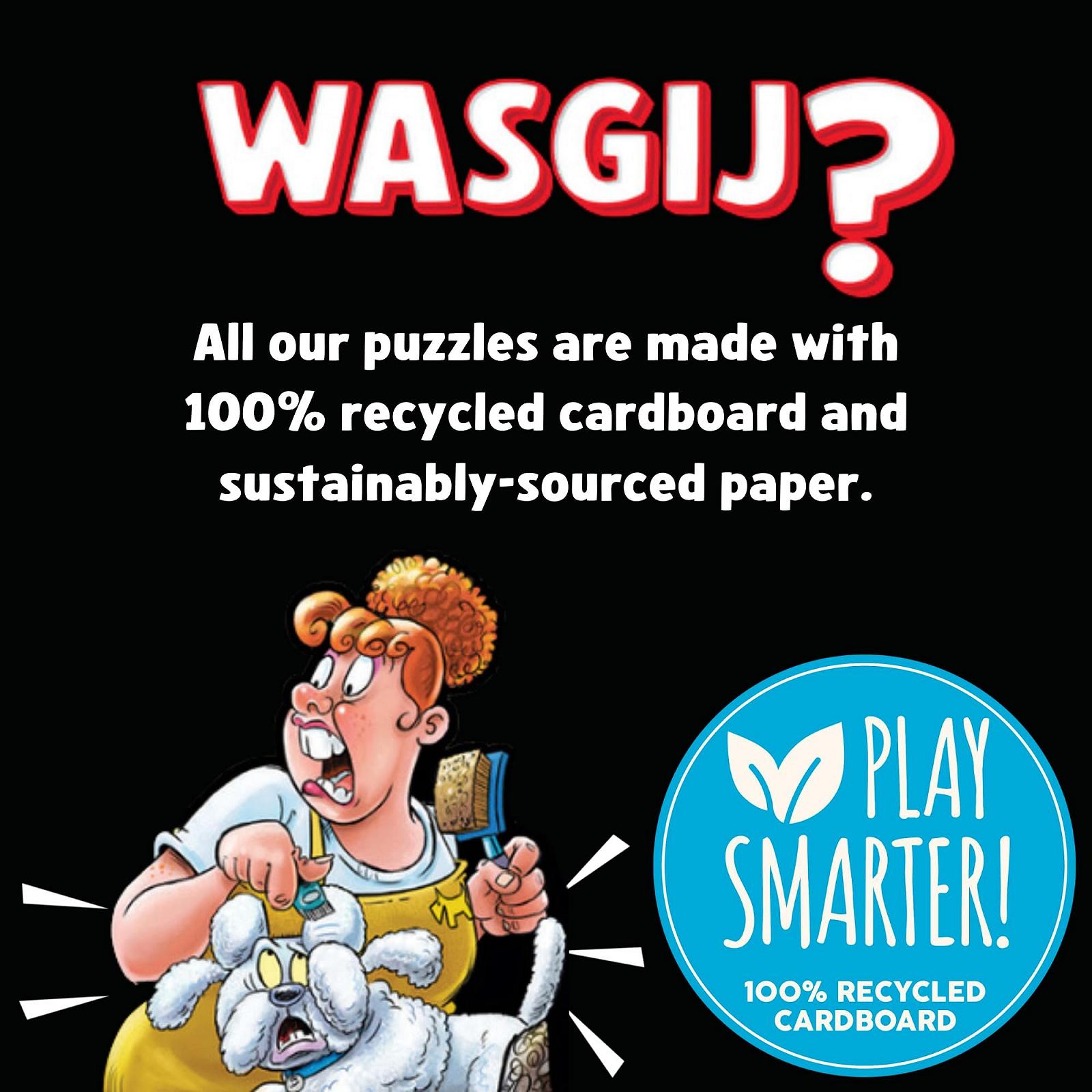 Пазл Wasgij Mystery 23 Grooming Salon - Pooch Parlour! 1000 деталей Jumbo 100% перероблений картон, фото №5