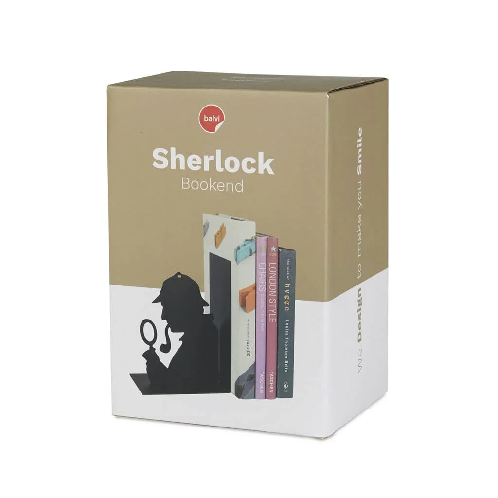 Держатель для книг Balvi Sherlock Металл Черный, фото №2