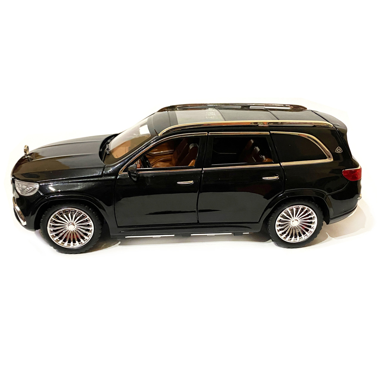 Машинка игровая Maybach GLS600 АвтоЕксперт Премиум Майбах металл черный свет звук 21*8*7 см (GT-0311), фото №3