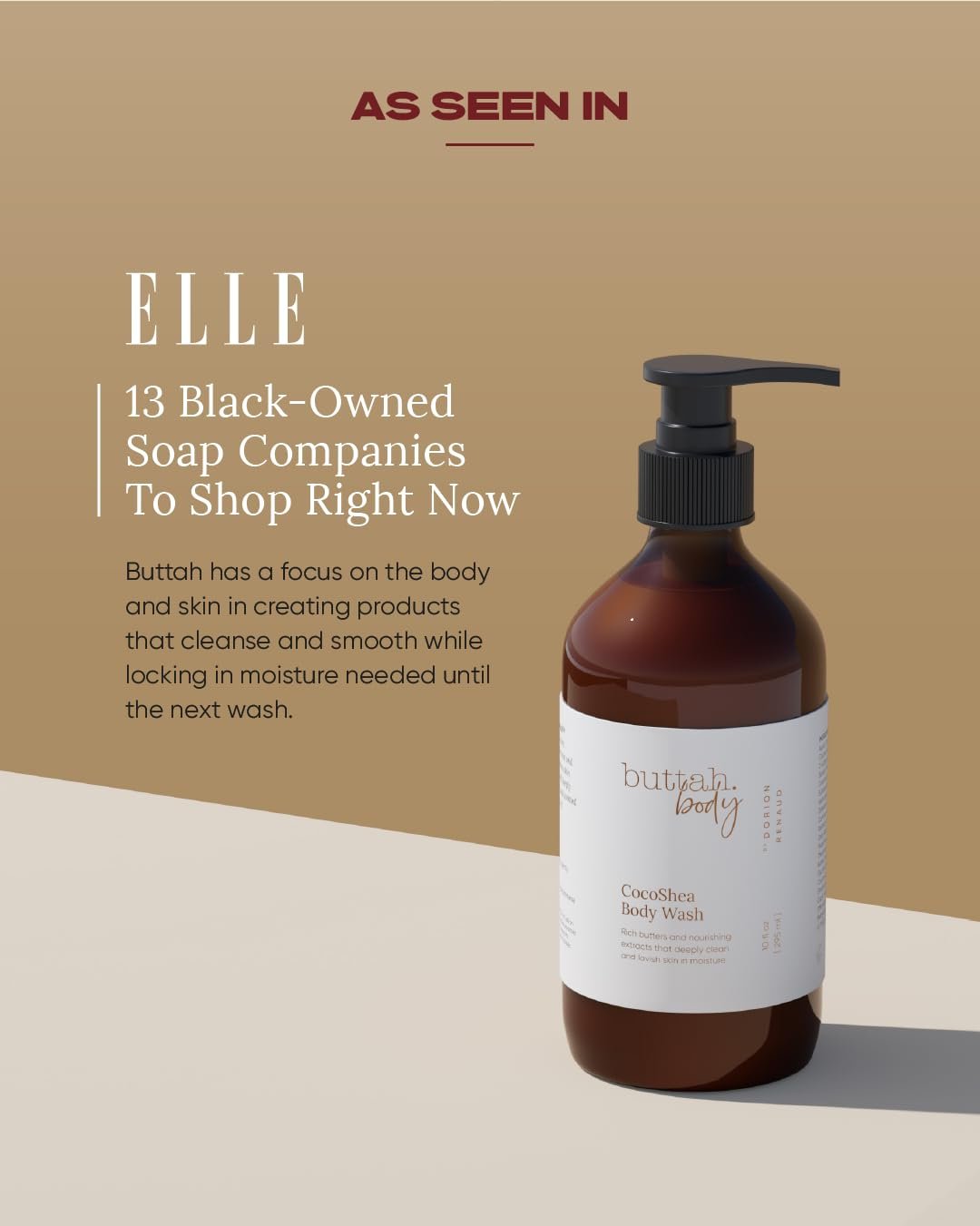 Гель для тіла buttah. by Dorion Renaud Egyptian CocoShea 10 унцій 295 мл, фото №7