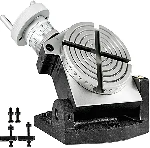 Поворотный стол Vevor HV-4-4R Silver - Фото 1