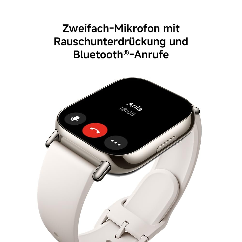 Смарт-годинник Xiaomi Redmi Watch 5 Lite з GPS, відстеженням серцевого ритму та SPO₂, водонепроникністю 5ATM, Always-On-дисплеєм, Bluetooth-дзвінками, фото №4