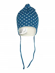 Вязана шапка Finkid Tipsa 1612023 для дівчат Синя - Фото 1