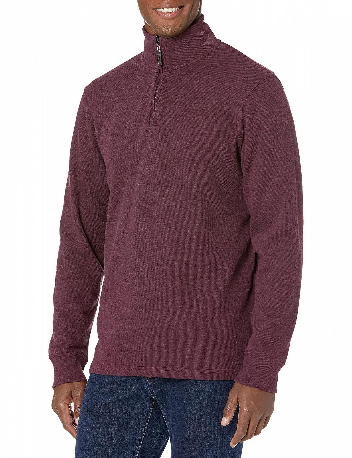 Джемпер чоловічий Amazon Essentials French Rib Quarter Zip, фото №1
