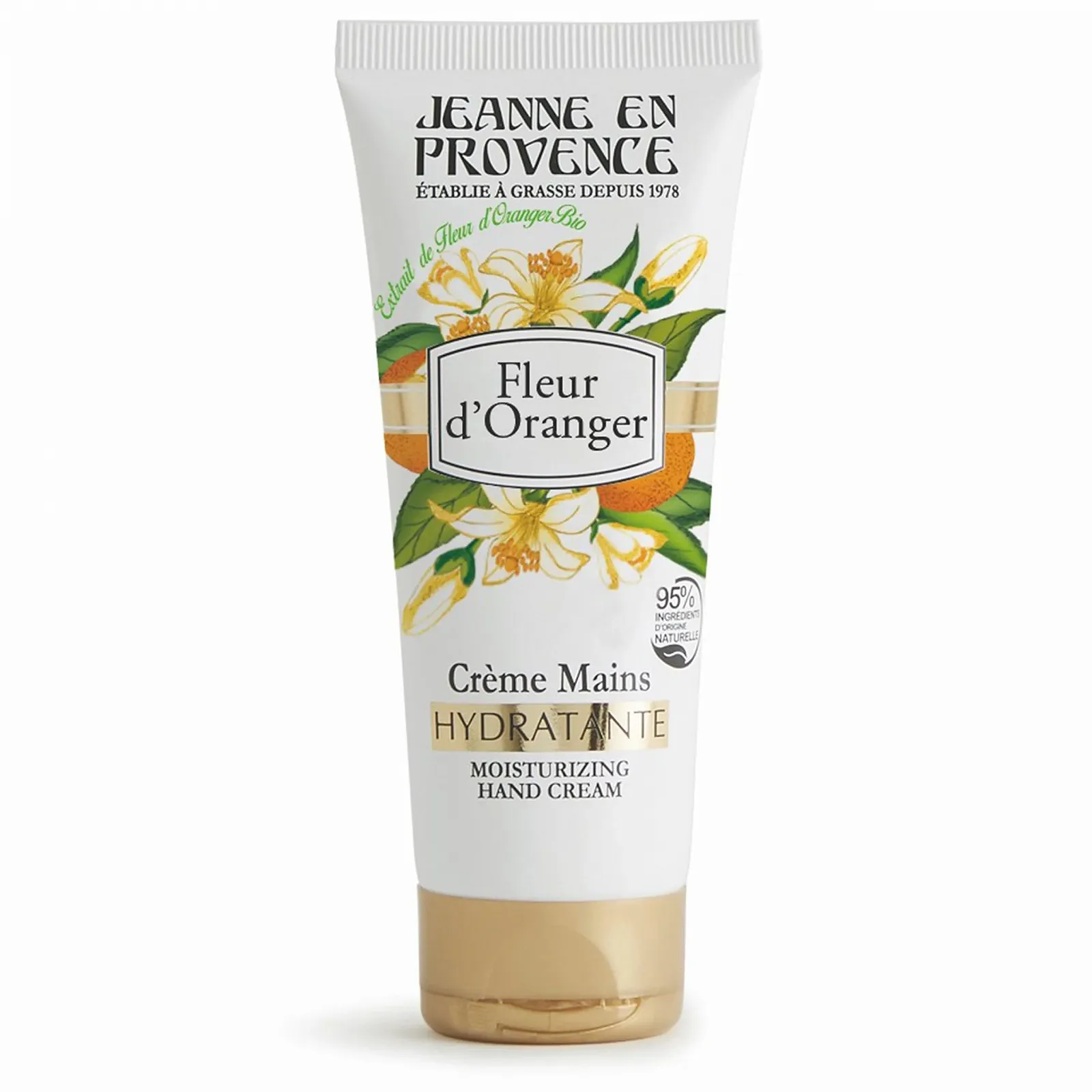 Крем для рук Jeanne en Provence Питательный с Цветком Апельсина 75 мл, фото №1