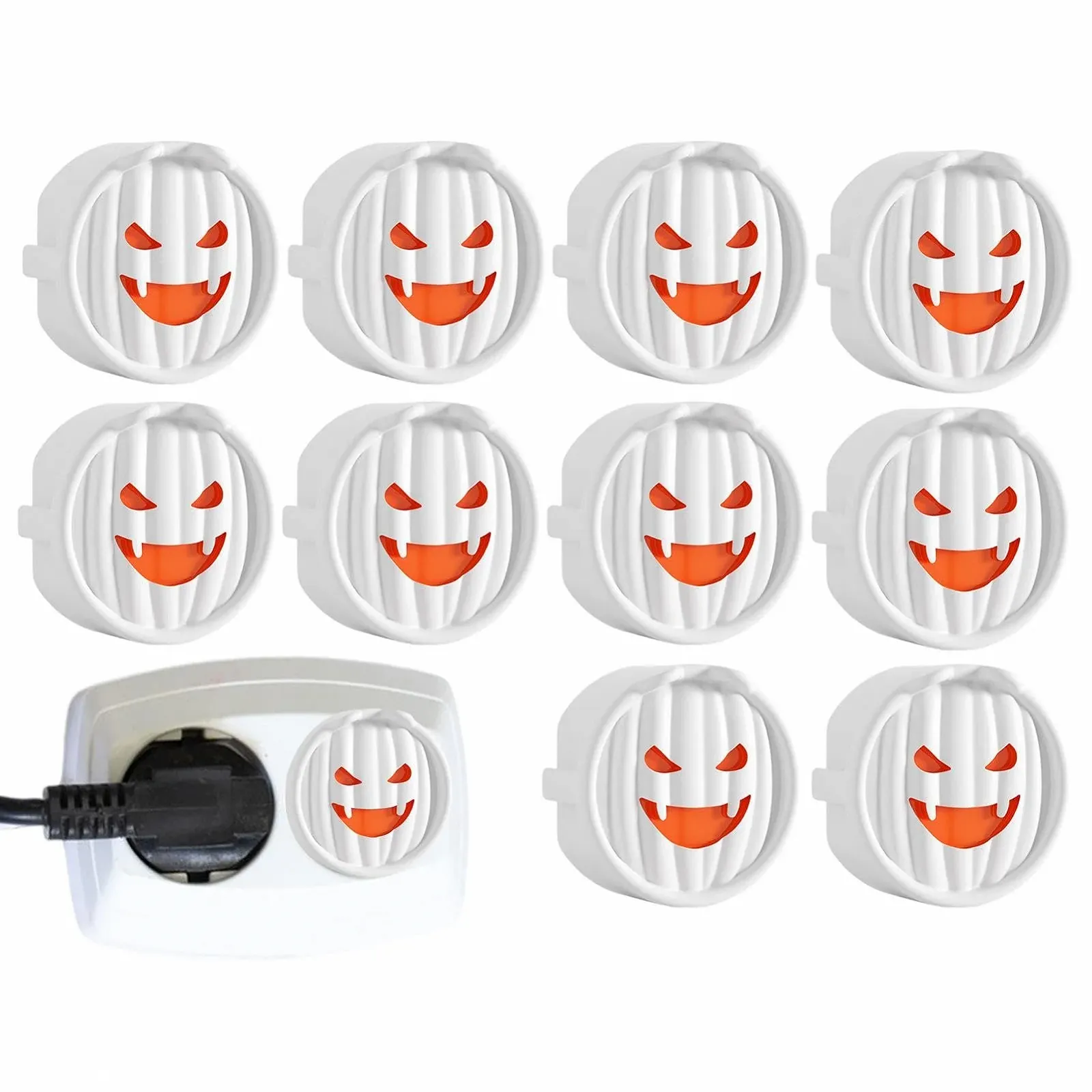 Заглушка для розеток Ghost Smile Силиконовая Упаковка 10 шт., фото №7