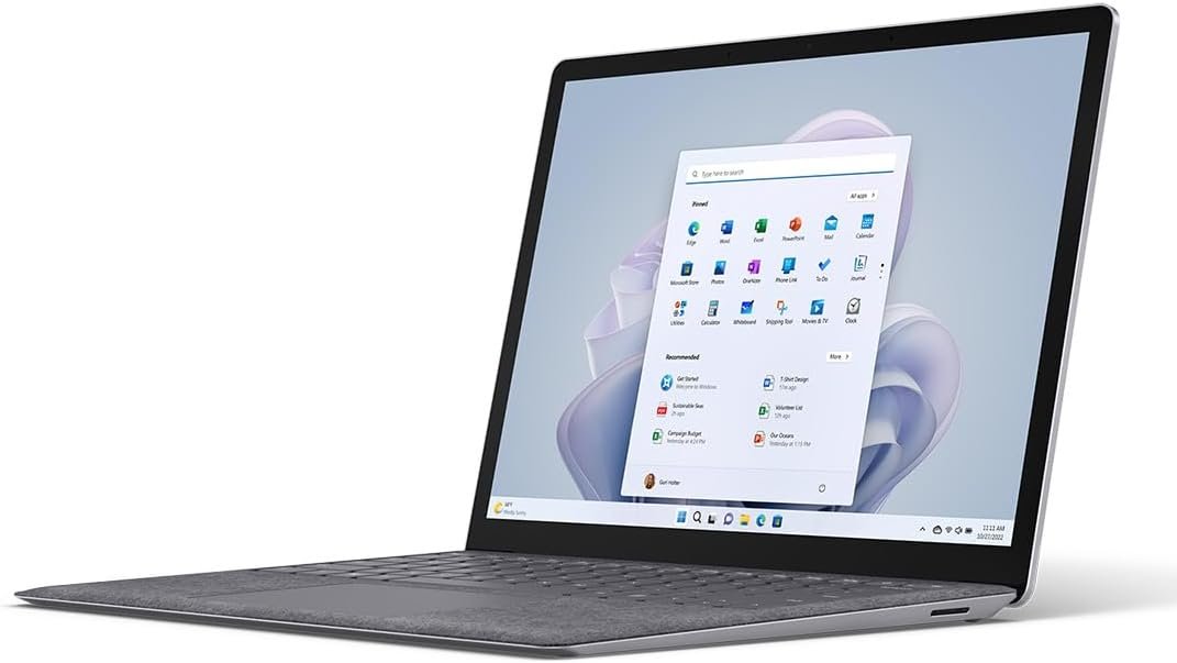 Сенсорный ноутбук 13.5" Microsoft Surface Laptop 5 Intel Core i5-1235U RAM 8GB SSD 256GB 18ч батарея Win11 Алюминиевый корпус (UKR), фото №1