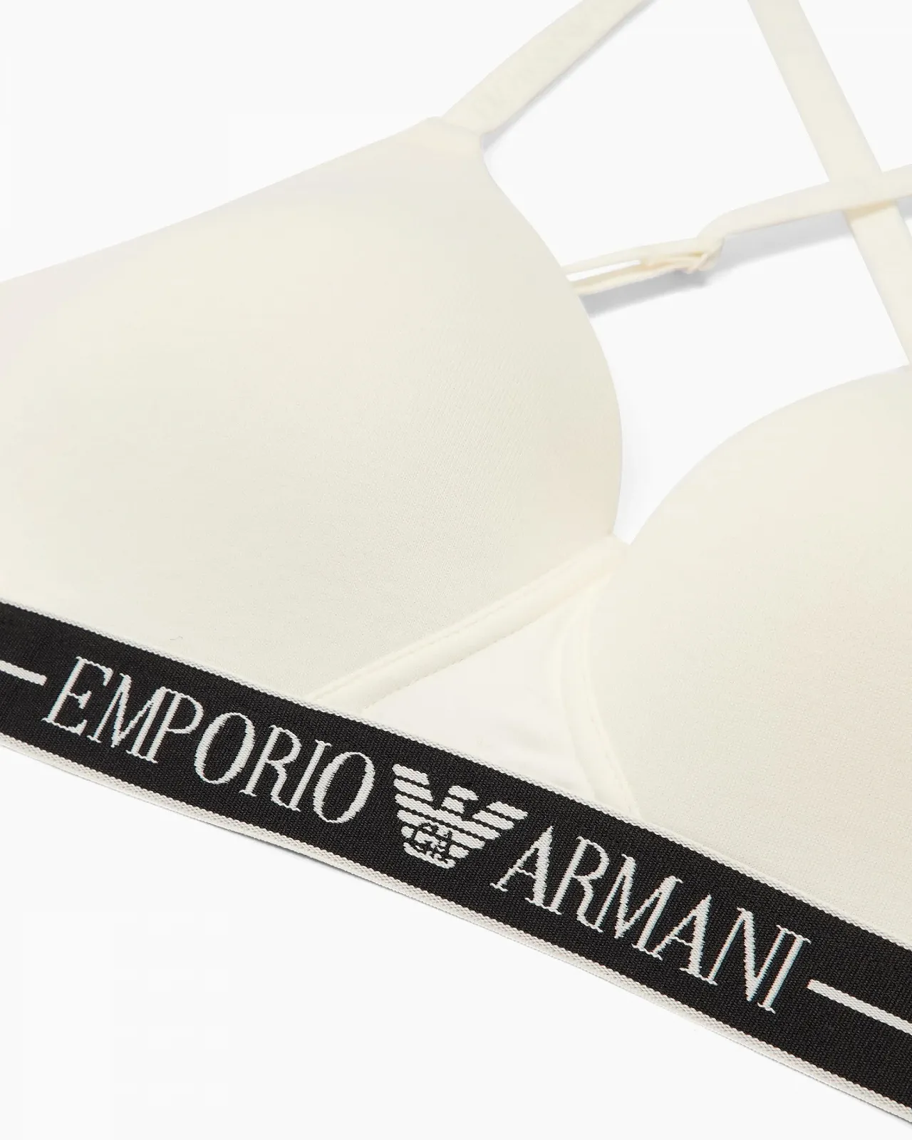 Бюстгальтер трикутник Emporio Armani з ущільненими чашками, фото №2