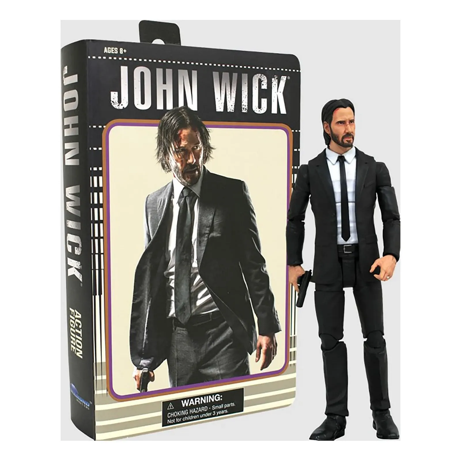 Фігурка Diamond Select SDCC 2022 John Wick VHS 18 см, фото №1