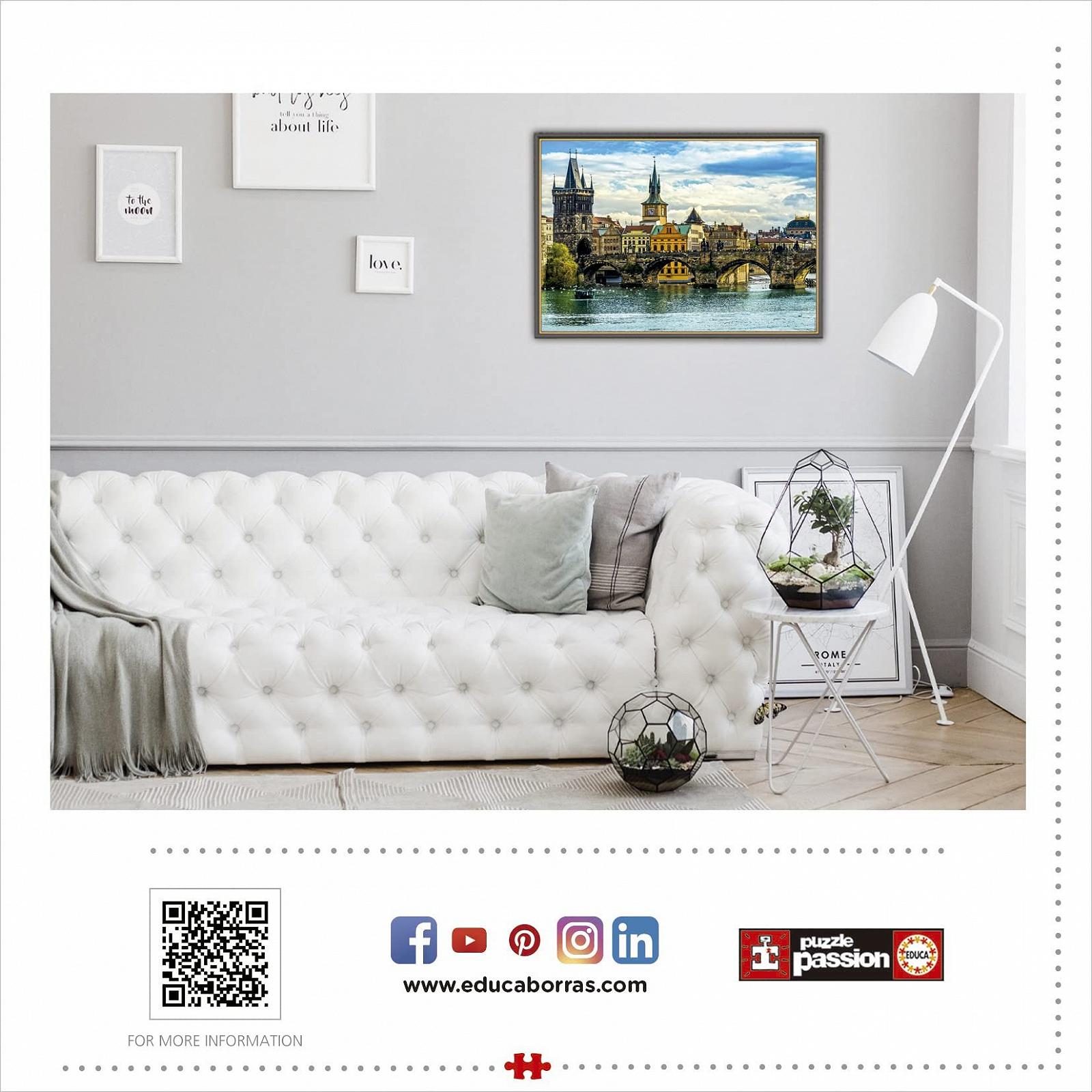 Пазл Educa 18504 View of Prague 2000 деталей, фото №3