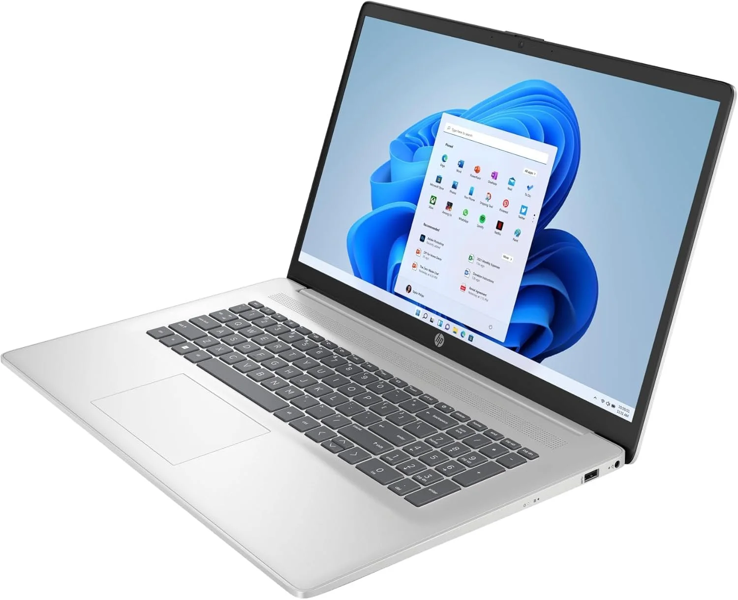 Ноутбук 17.3" HP 17-cp3574ng AMD Ryzen 7 7730U RAM 16GB SSD 1TB AMD Radeon Graphics Win11 (UKR), фото №3 Ноутбук 17.3" HP 17-cp3574ng AMD Ryzen 7 7730U RAM 16GB SSD 1TB AMD Radeon Graphics Win11 (UKR), фото №3