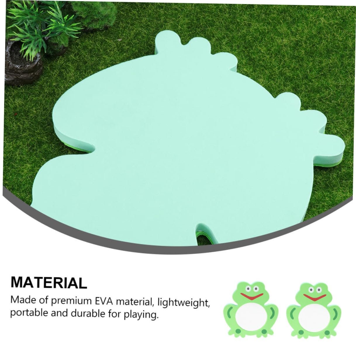 Игрушка для ванны Зеркало Мультяшный Лягушка Зеленый, фото №7