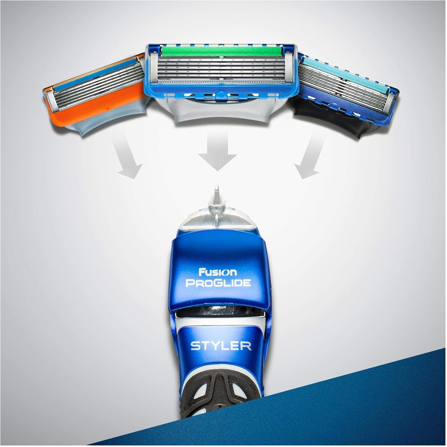 Бритва-стайлер Gillette Fusion Proglide Styler Razor / Зі змінним картриджем / 3-в-1, фото №5