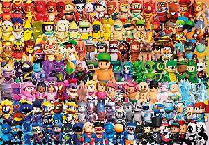 Пазл Clementoni Impossible Stumble Guys Video Game 29321 180 елементів різнокольоровий synthetic.ua - Фото 1