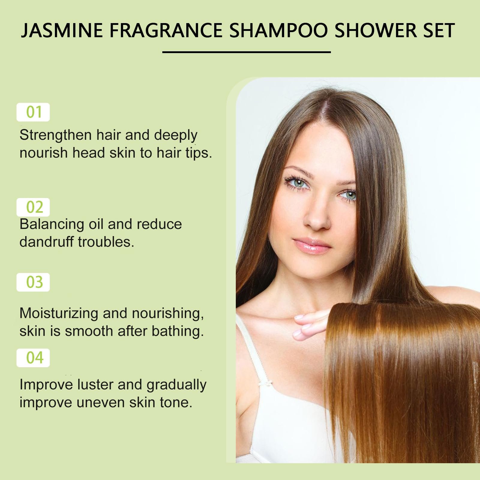 Парфумований гель для душу та шампунь зміцнюючий та освіжаючий, 1 шт., фото №5 Парфумований гель для душу та шампунь зміцнюючий та освіжаючий, 1 шт., фото №5