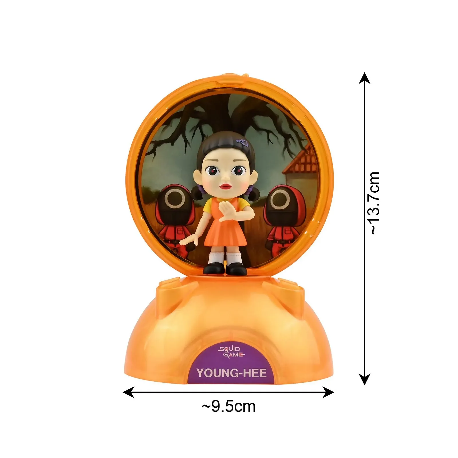 Скарбничка-капсула YuMe Squid Game Single Figure з фігуркою та аксесуарами, фото №2