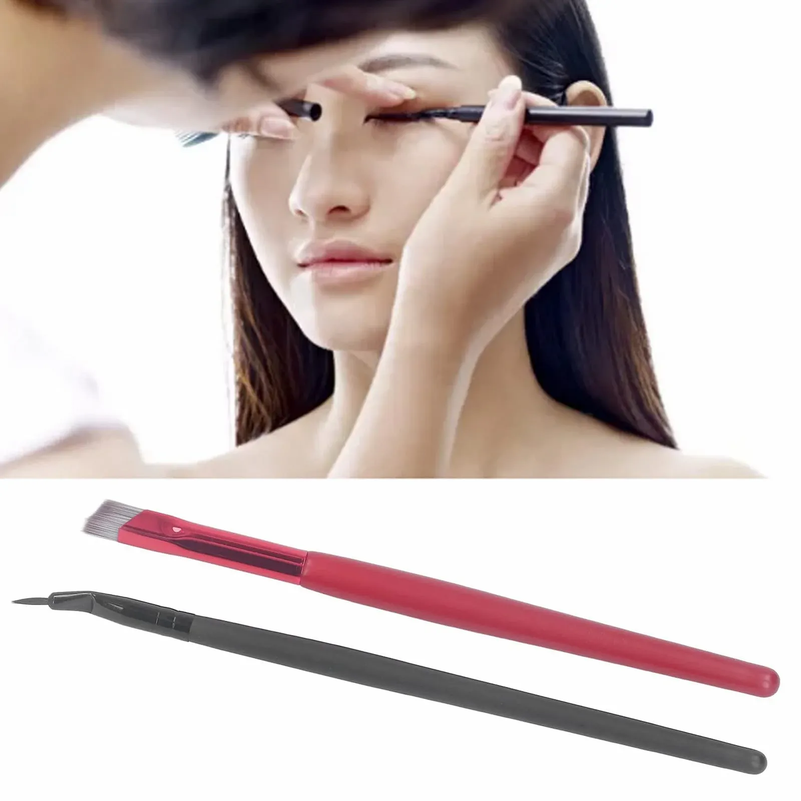 Кисти для подводки глаз ультратонкая для макияжа бровей, фото №2