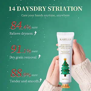 Набір кремів для рук Міні-набір кремів для рук з 3 штук Крем для догляду за руками для дуже сухої потрісканої шкіри synthetic.ua - Фото 1