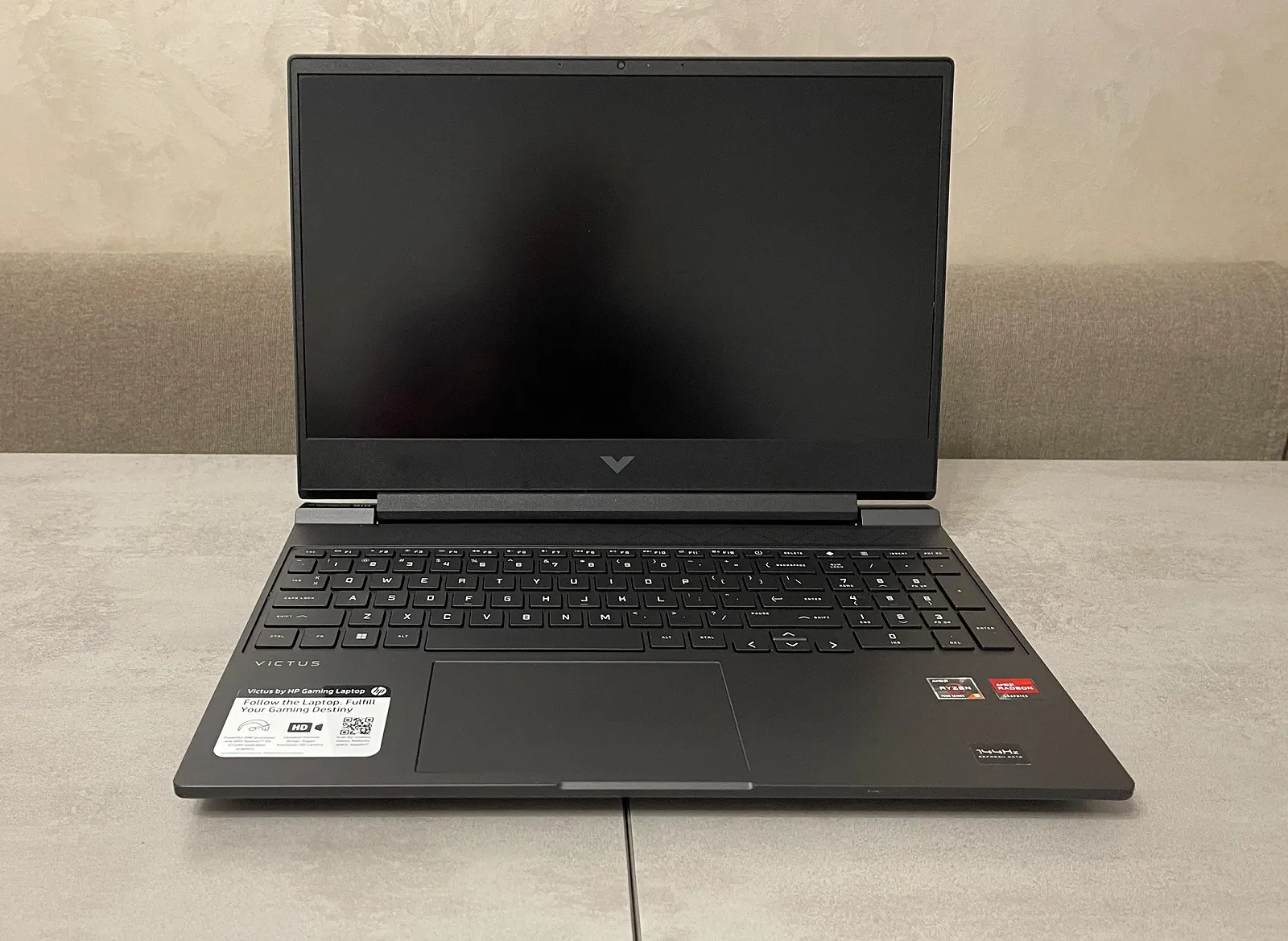 Ноутбук HP Victus 15 15z-fb100, 15,6" IPS 144Hz, AMD Ryzen 5 7535HS, 16GB, 512GB SSD, AMD Radeon RX 6550M 4GB, фото №4