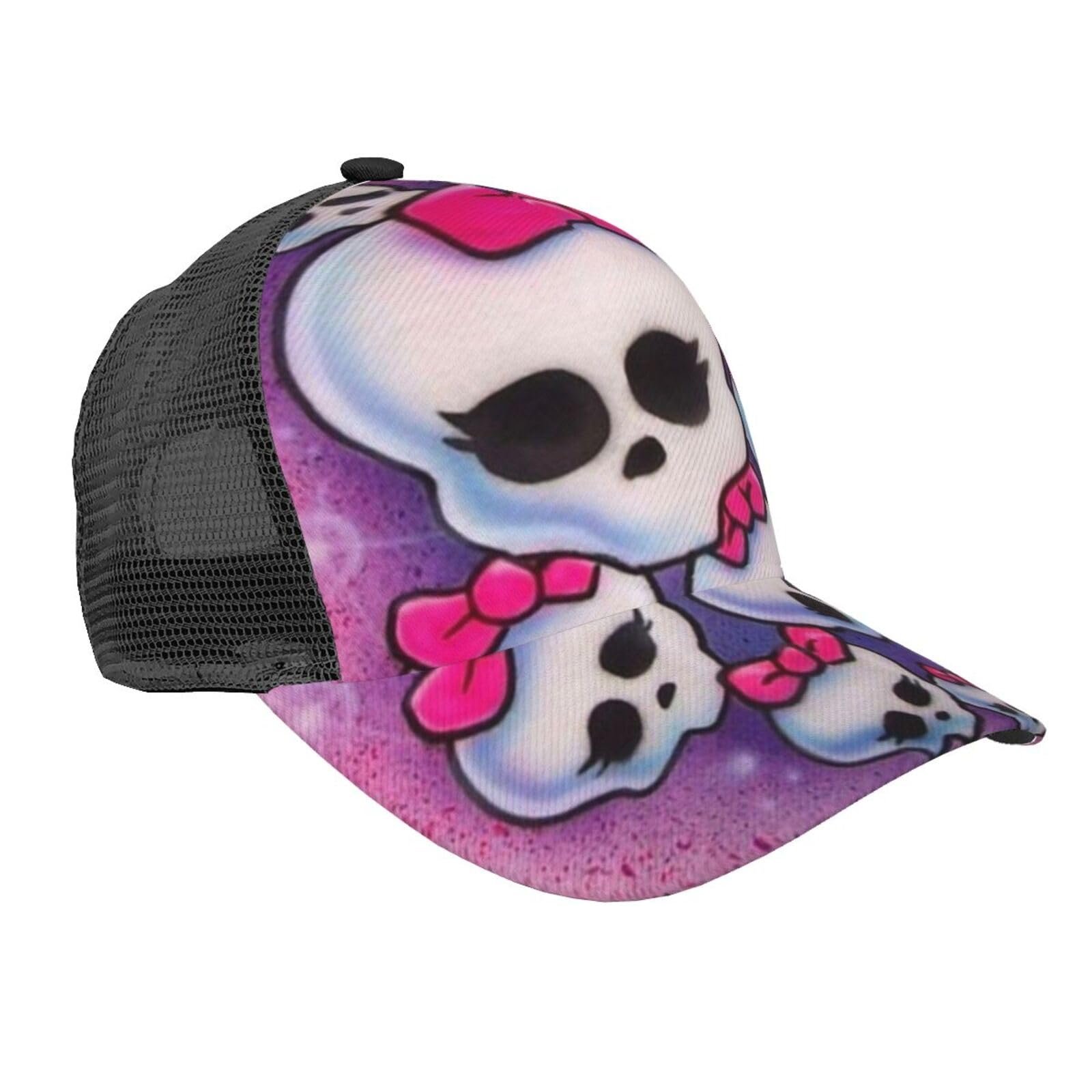 Кепка LAMAME Starfish Shell Пейзаж пляжа Принт Fashion Curved Brim Регулируемая Mesh Повседневная Blue Wood, фото №1