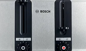 Тостер Bosch TAT7S45 на 4 скибочки 1800 Вт ціна на synthetic.ua - Фото 1 Тостер Bosch TAT7S45 на 4 скибочки 1800 Вт synthetic.ua - Фото 1