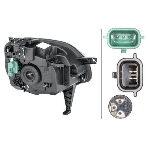 Фара основна HELLA 1ED 011 561-011 для RENAULT ліва, фото №2